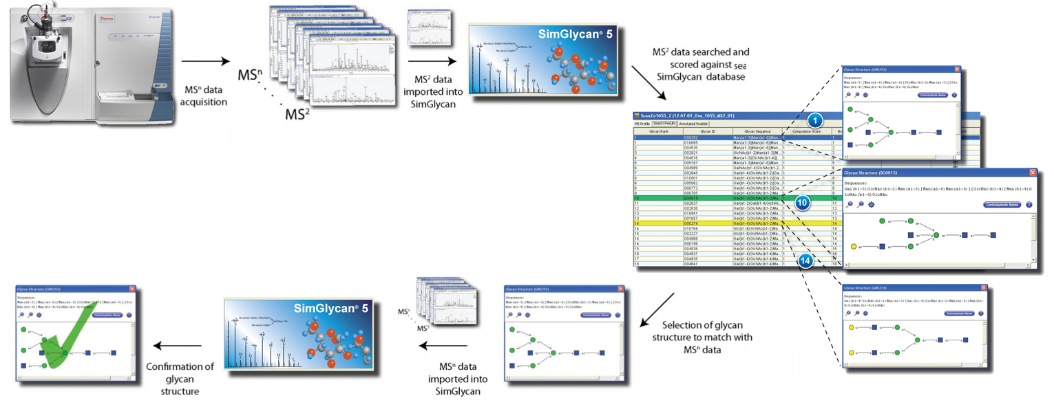 Multi Stage Mass Spectrometry (MSn) Data Analysis